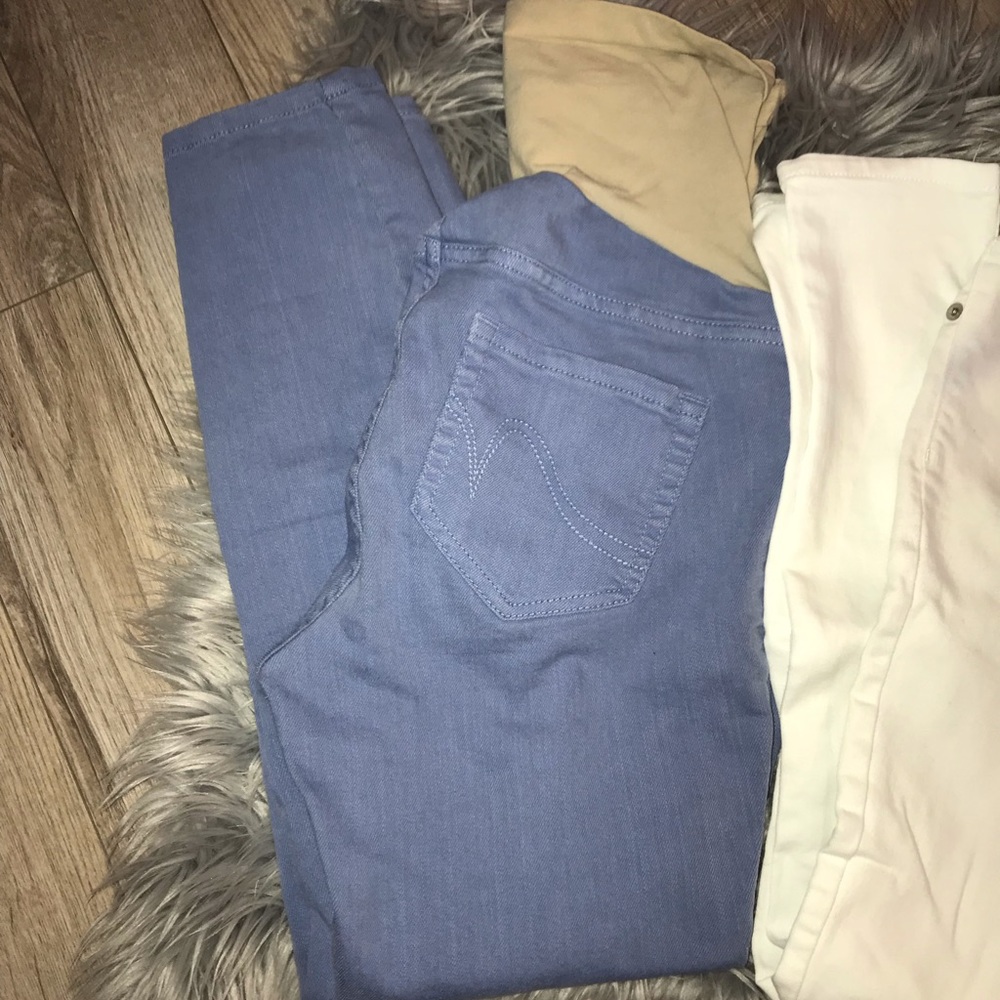 Maternity Ankle Skinny Jeans / 3 Pairs - Picture 2 of 7